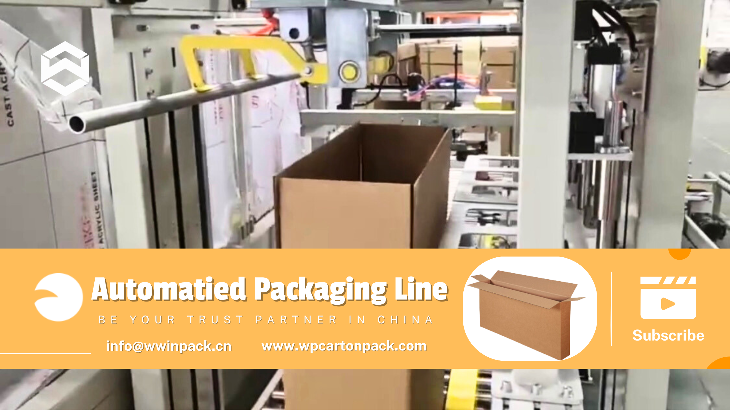 Carton Packaging Automation for Full Overlap Slotted Container/Carton Erector 