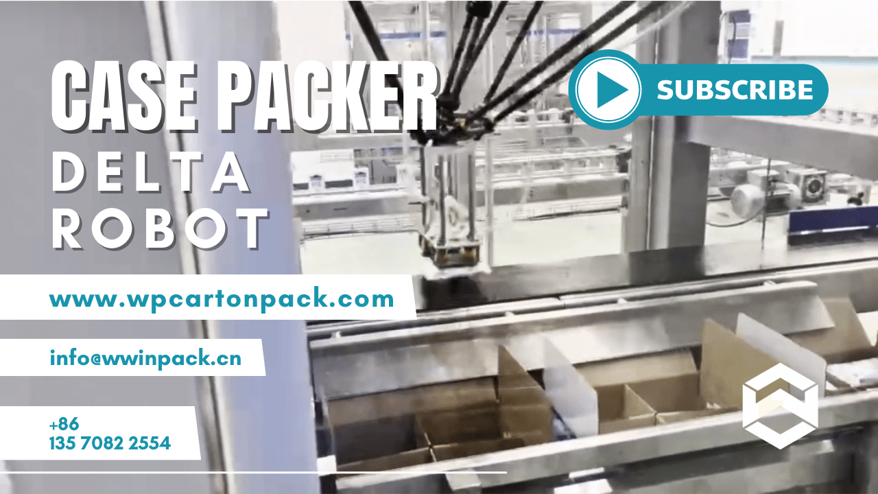 Delta Robot Pick and Place Case Packer for Bagged Products/Case Packer/Robot