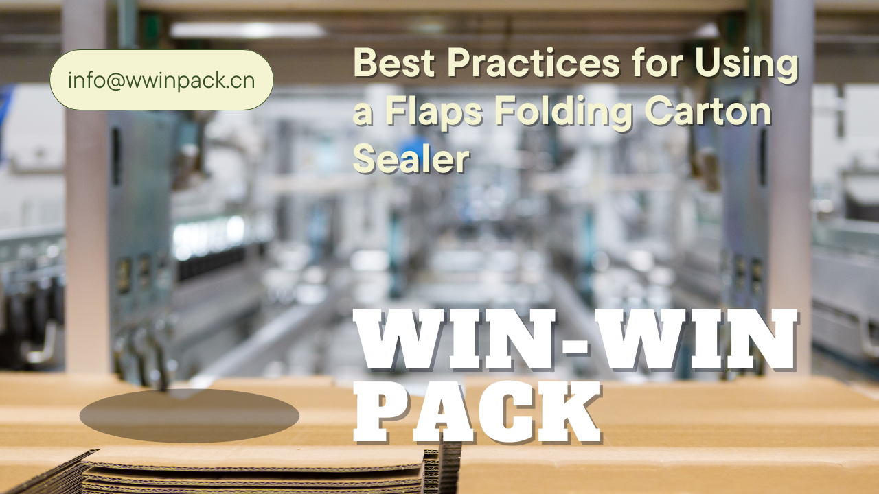 Best Practices for Using a Flaps Folding Carton Sealer