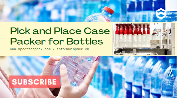 Pick and Place Case Packer for Bottles/Mineral Water Packaging/Case Packer