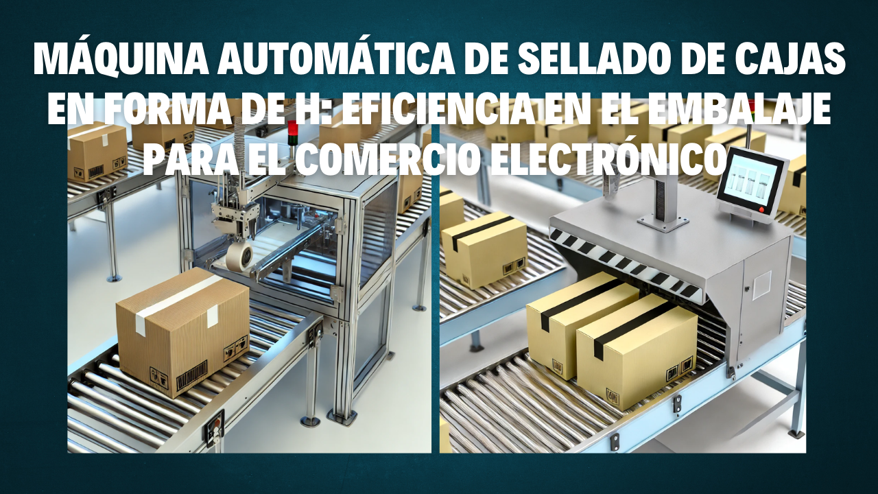 Máquina automática de sellado de cajas en forma de H: eficiencia en el embalaje para el comercio electrónico