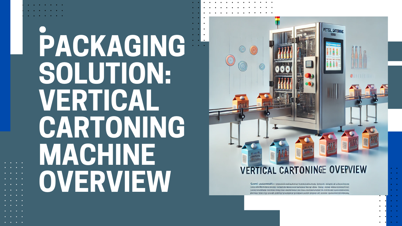 Packaging Solution: Vertical Cartoning Machine Overview