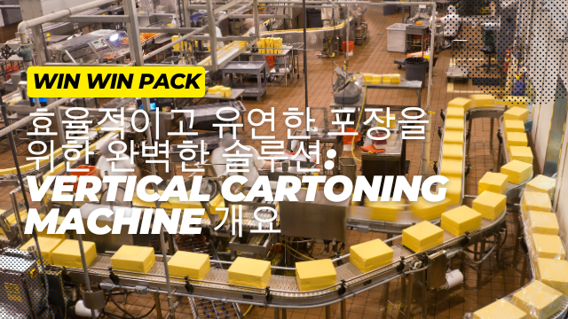 효율적이고 유연한 포장을 위한 완벽한 솔루션: Vertical Cartoning Machine 개요