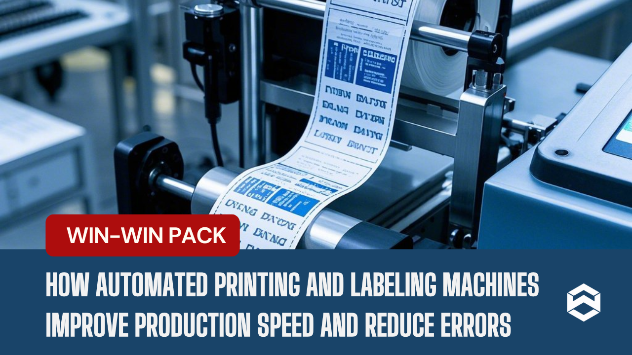 How Automated Printing and Labeling Machines Improve Production Speed and Reduce Errors