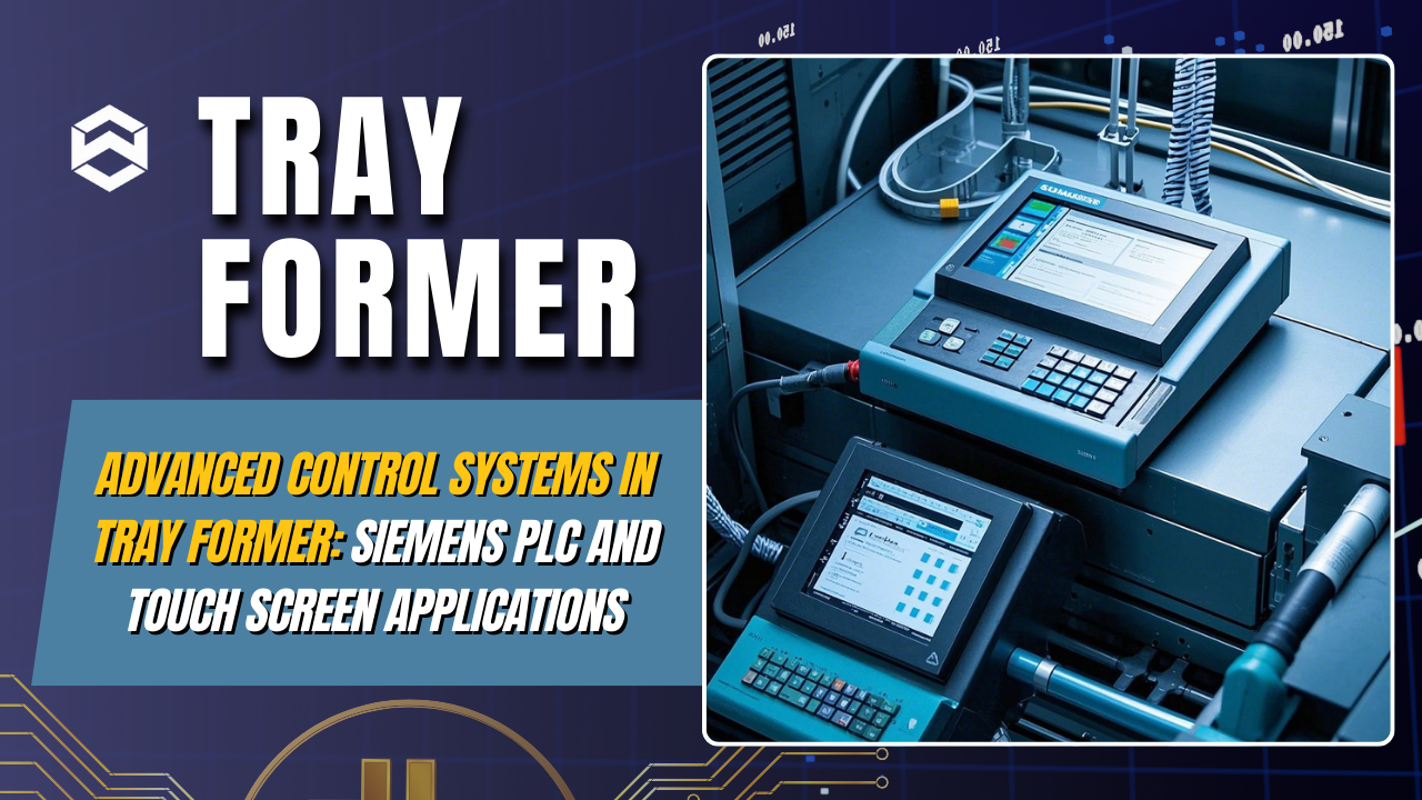 Advanced Control Systems in Tray Former: Siemens PLC and Touch Screen Applications