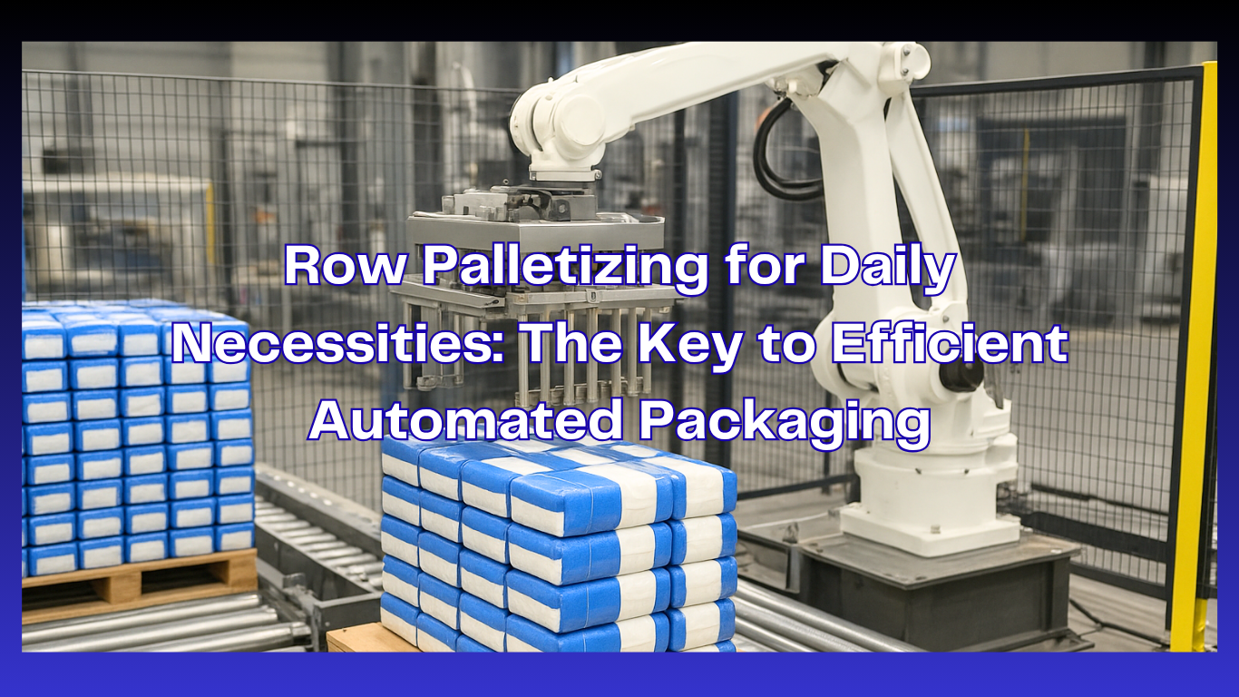 Row Palletizing for Daily Necessities: The Key to Efficient Automated Packaging
