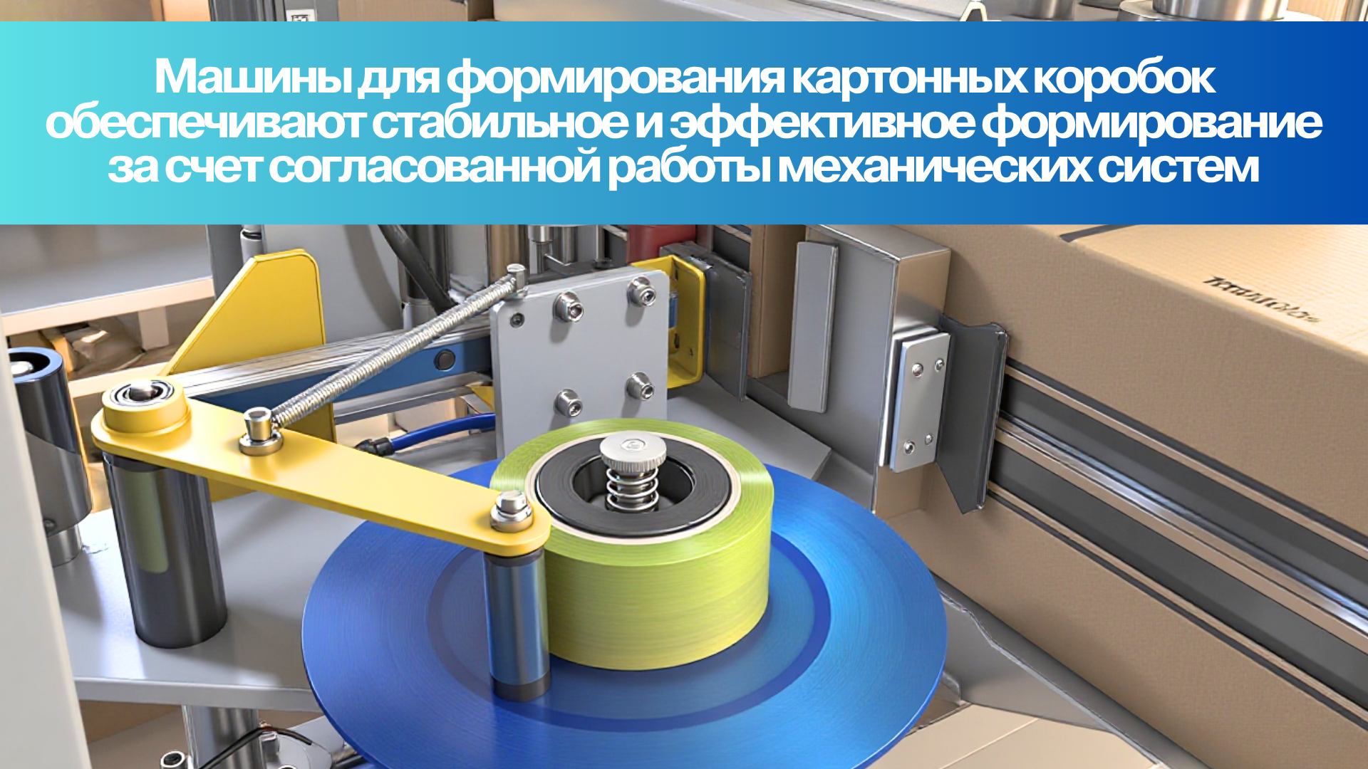 Carton Forming Machines Achieve Stable and Efficient Forming Through Coordinated Mechanical Structures