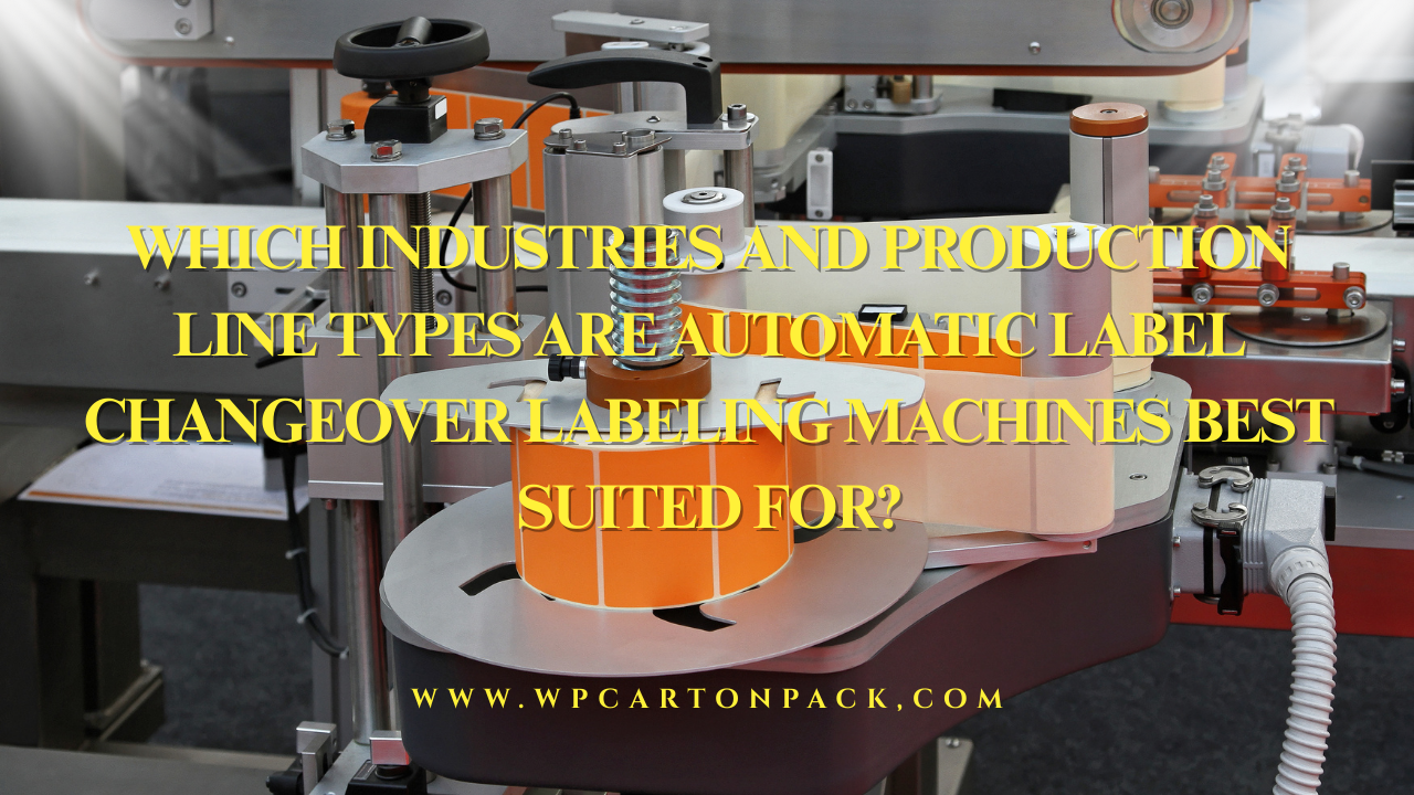 Which Industries and Production Line Types Are Automatic Label Changeover Labeling Machines Best Suited For?