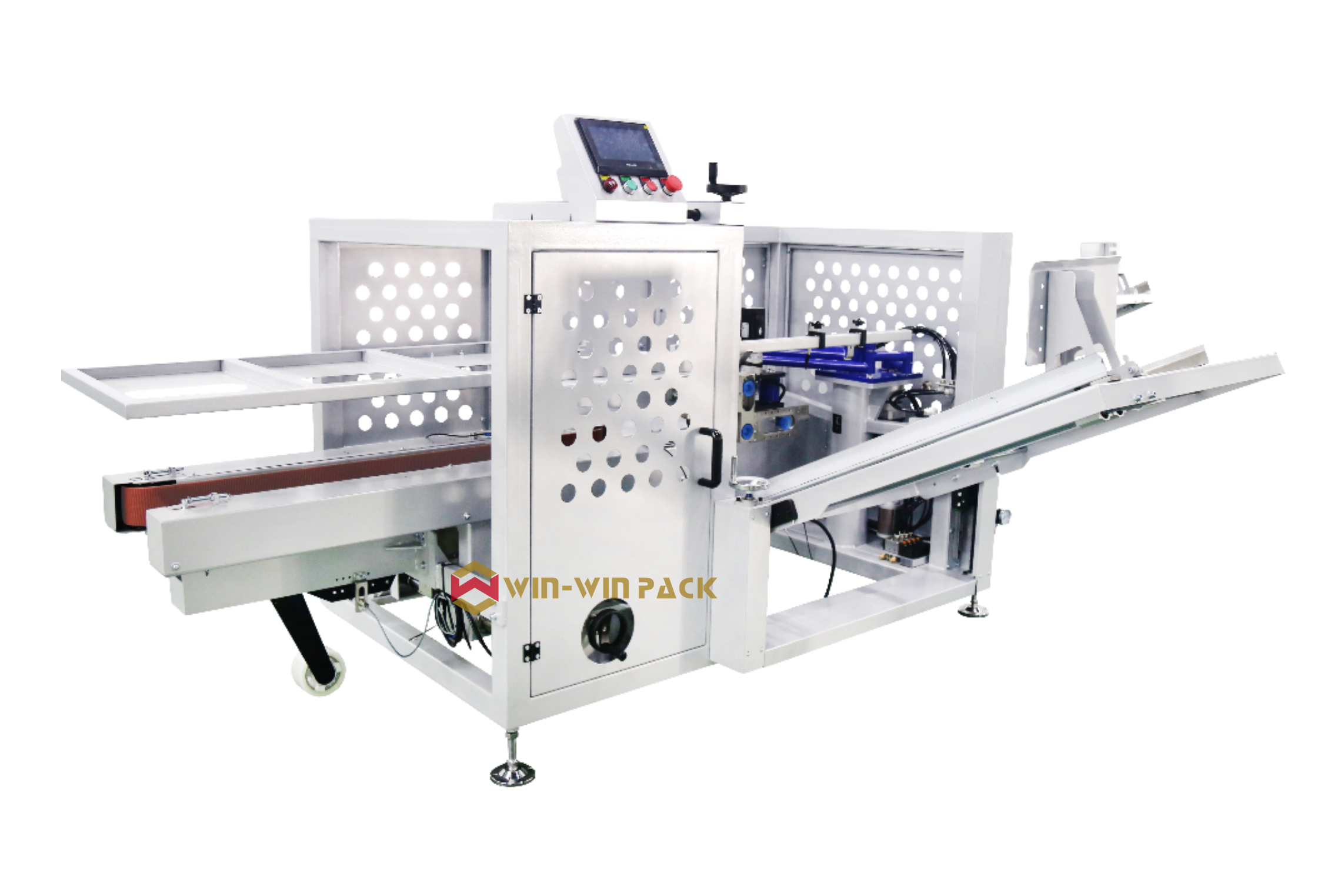 Vertical robot arm servo carton erector