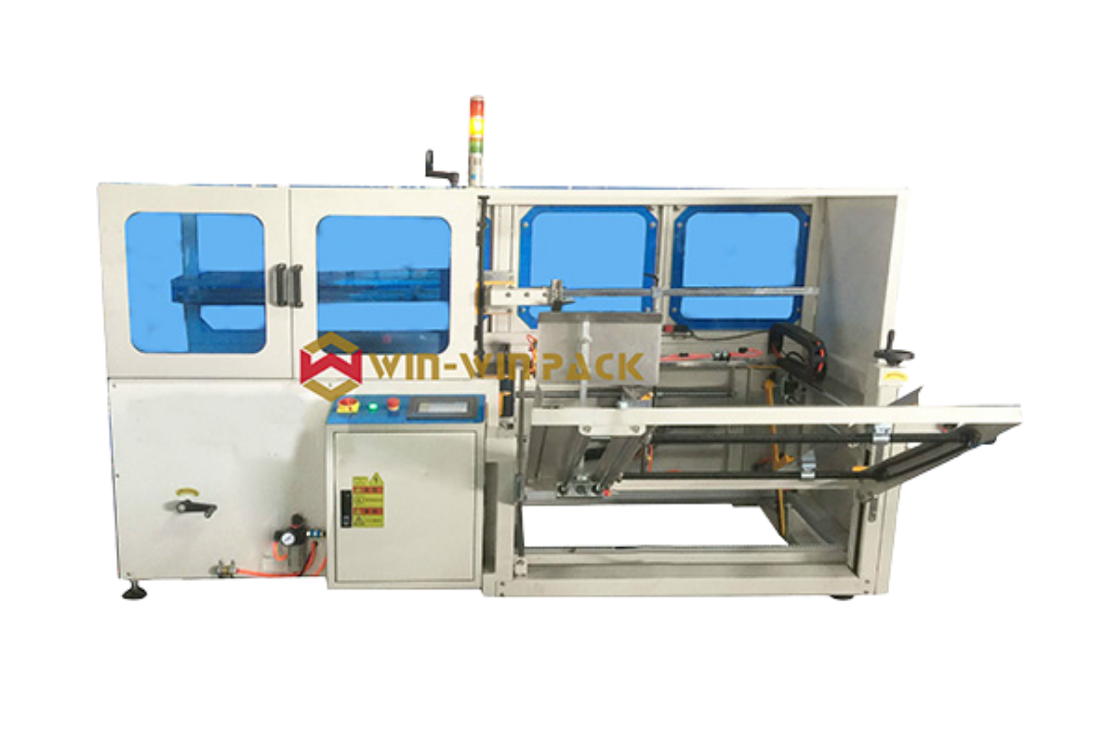 automatic vertical carton erector machine 