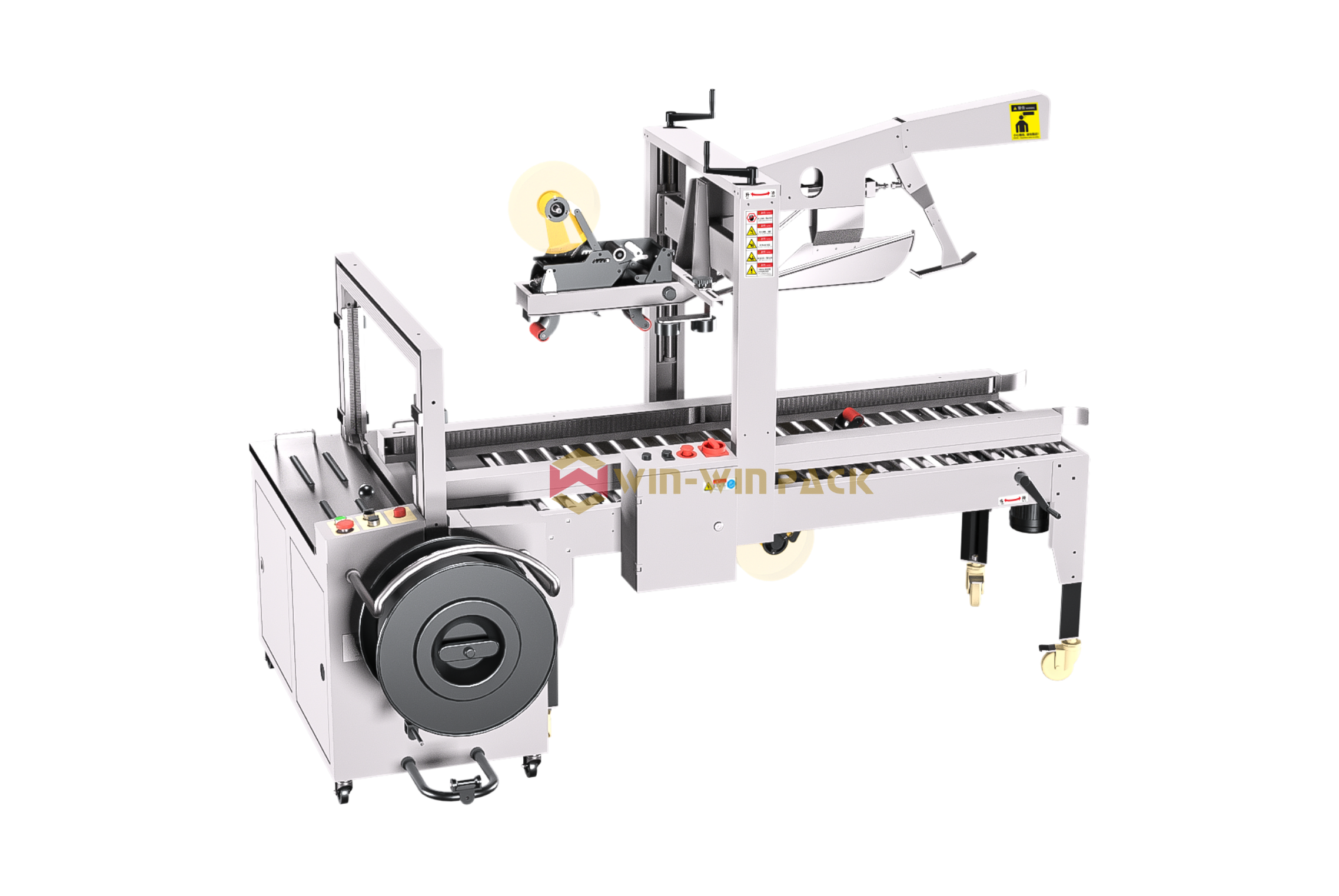 Semi-Automatic Flap Folding Carton Sealer