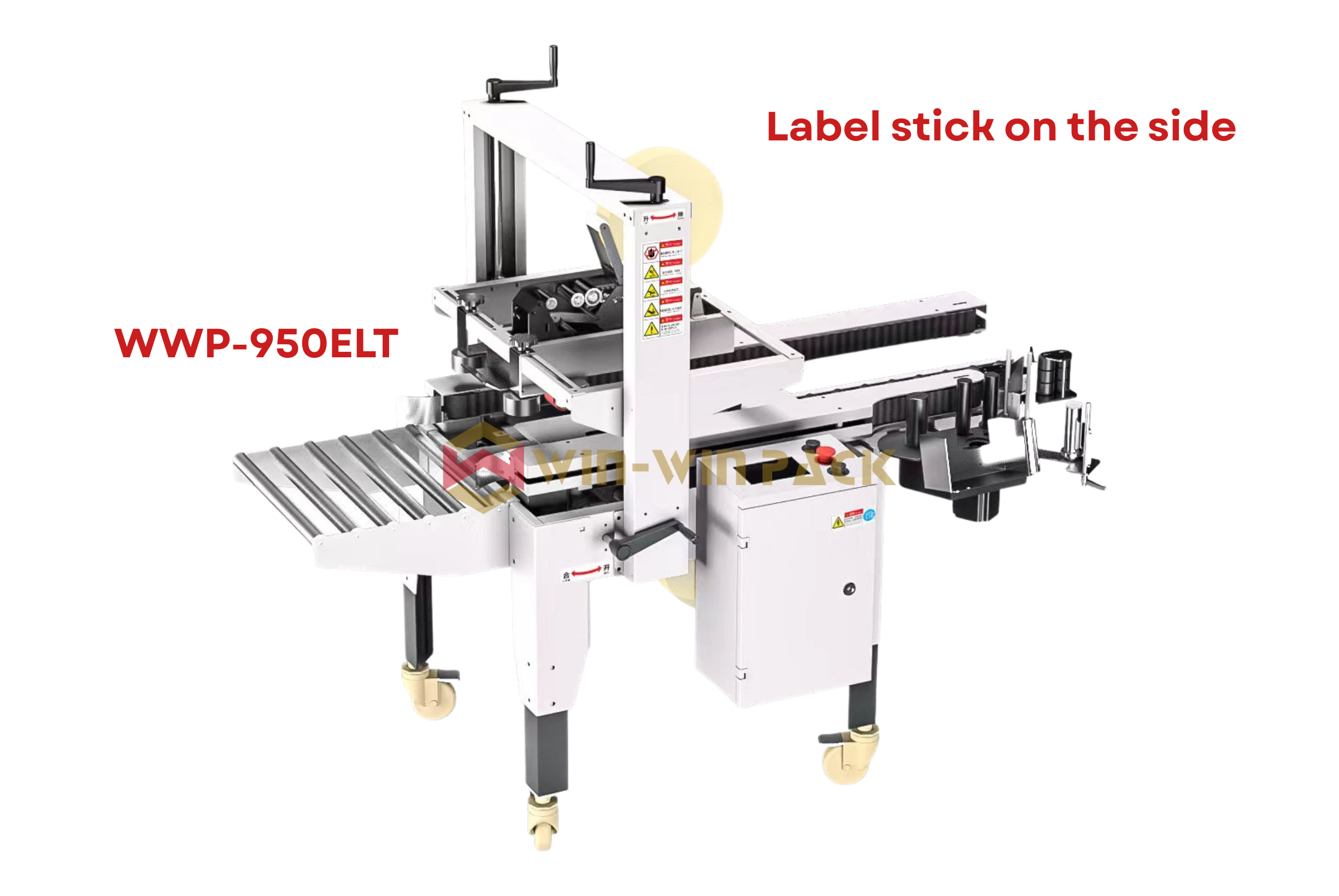 carton sealer with labeling