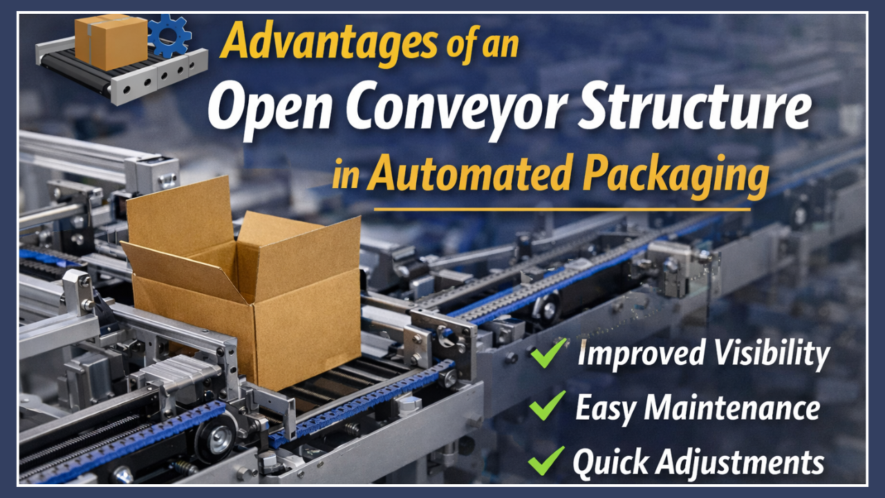 What Are the Advantages of an Open Conveyor Structure in Automated Packaging Lines?